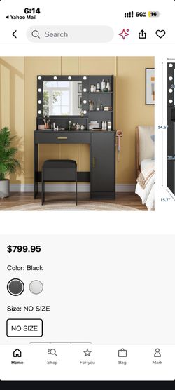 Vanity black sealed box /OBO negotiable