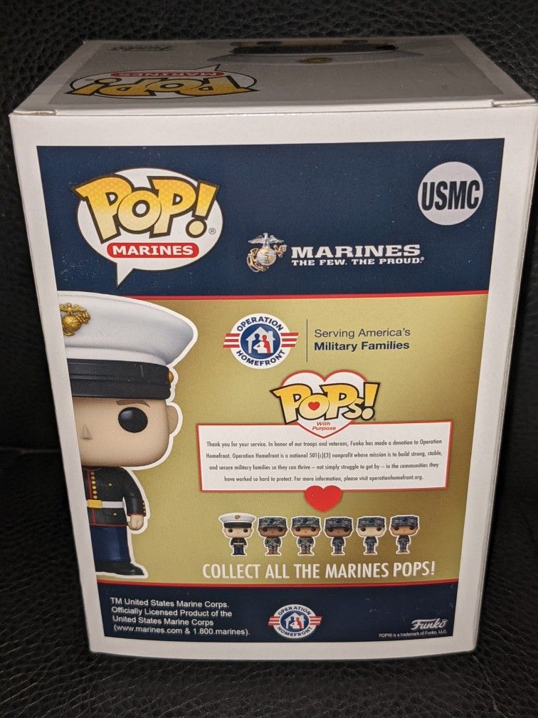 usmc funko pop dress blues Funko Pop! Military: Marine Male