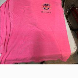 Kalik Long Sleeve Pink Shirt Size Medium 