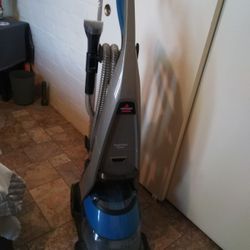 Bissell Carpet Shampooer Has Holes And Attachments To It