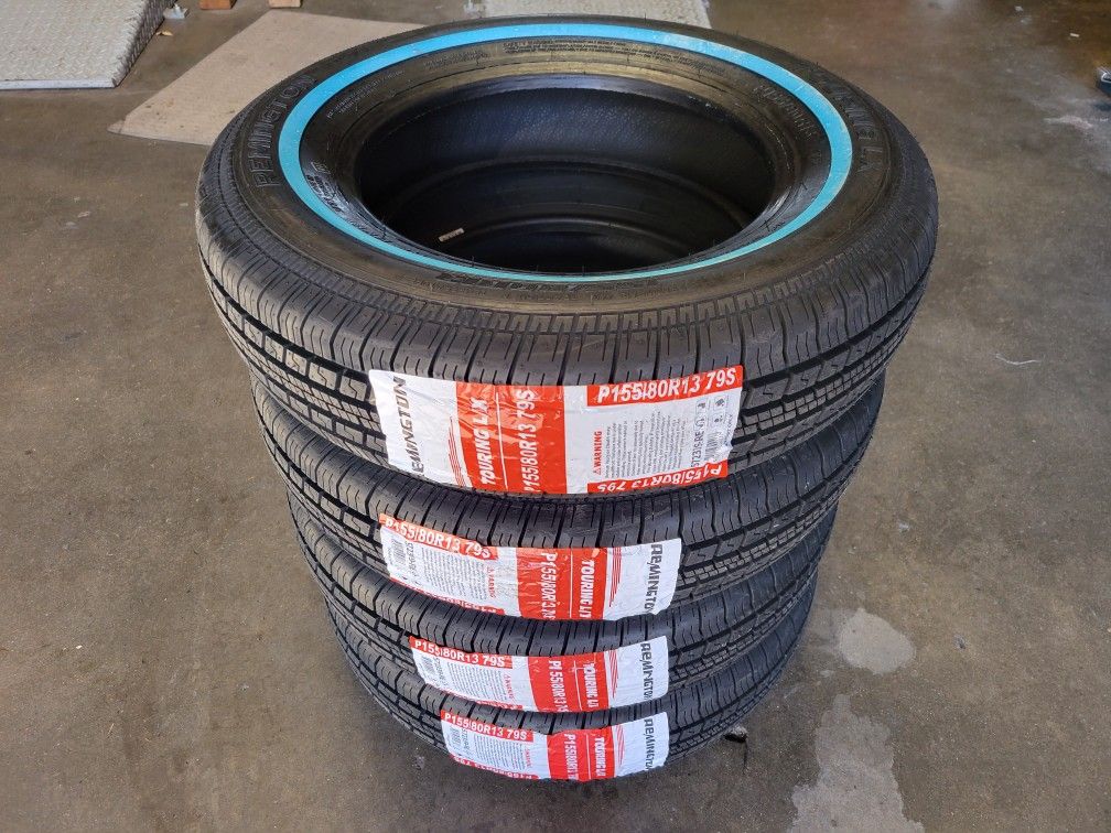155 / 80 R 13 NEW TIRES REMINGTON