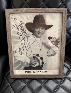 Autographed Country Singer Picture