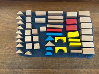 48 Piece Wooden Block Set
