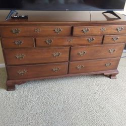 Solid Wood Dresser 