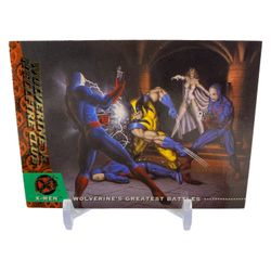 1994 Fleer Ultra X-Men Wolverine VS Hellfire Club