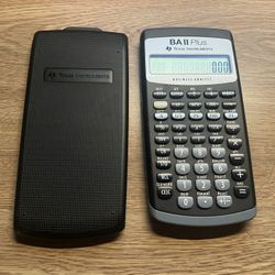 Texas Instruments TI BA II Plus Financial Calculator
