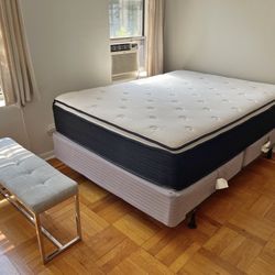 Full  Queen Metal Frame Box Spring 