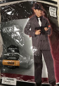 Child Gangster Costume