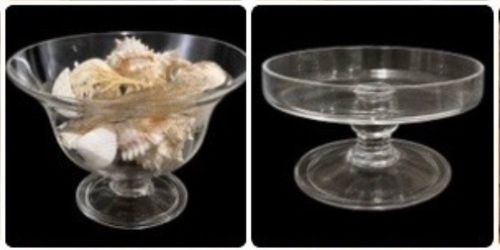 2 Vases•1 comes with seashells•Price is For Both•Measurements in photos