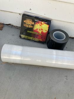 Nuclear Tattoo Supply Bundle – Bags, Wrap & Tape