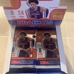 2021-22 Panini NBA Hoops Basketball Retail pack Factory Sealed NBA 21-22 PACK