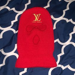 LV Red Skimask Brand new
