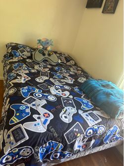 Full size bed.