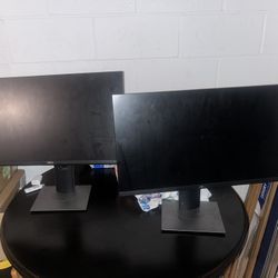 2 Dell Monitors 