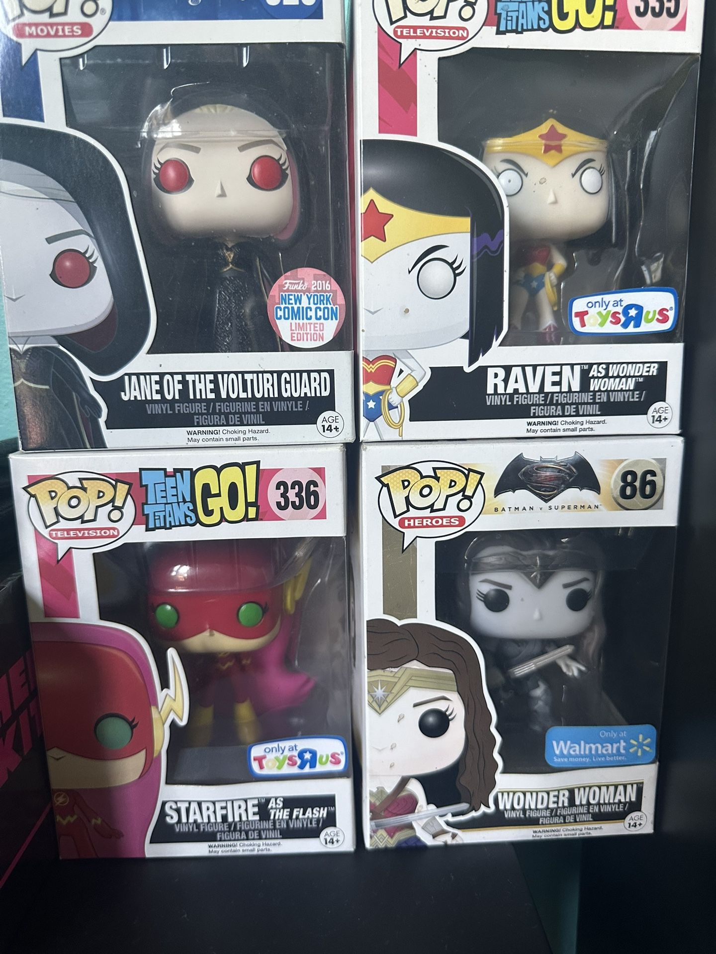 Pops Wonder Woman Starfire Twilight
