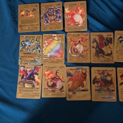 Pokémon Gold Cards 