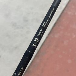 Phenix X12 Crank Bait Fishing Rod Graphite Composite Mod Fast 7’6”