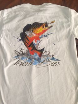 Peacock Fishing Shirt!!