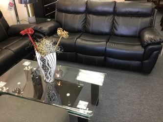 Sofa and loveseat recliner brand new furniture