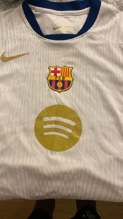 White Barca jersey