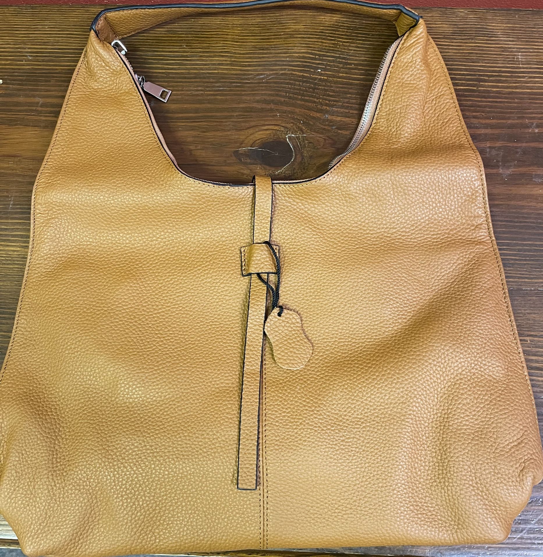 Leather Hobo Bag Purse - Never Used!