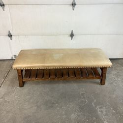 Seating Mahogany Teakwood Bench 