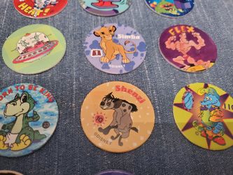 28 Vintage POGS. Disney, Rugrats etc Thumbnail