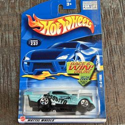 2002 - At-A-Tude Mosquito Hot Wheels 237 Teal HW7
