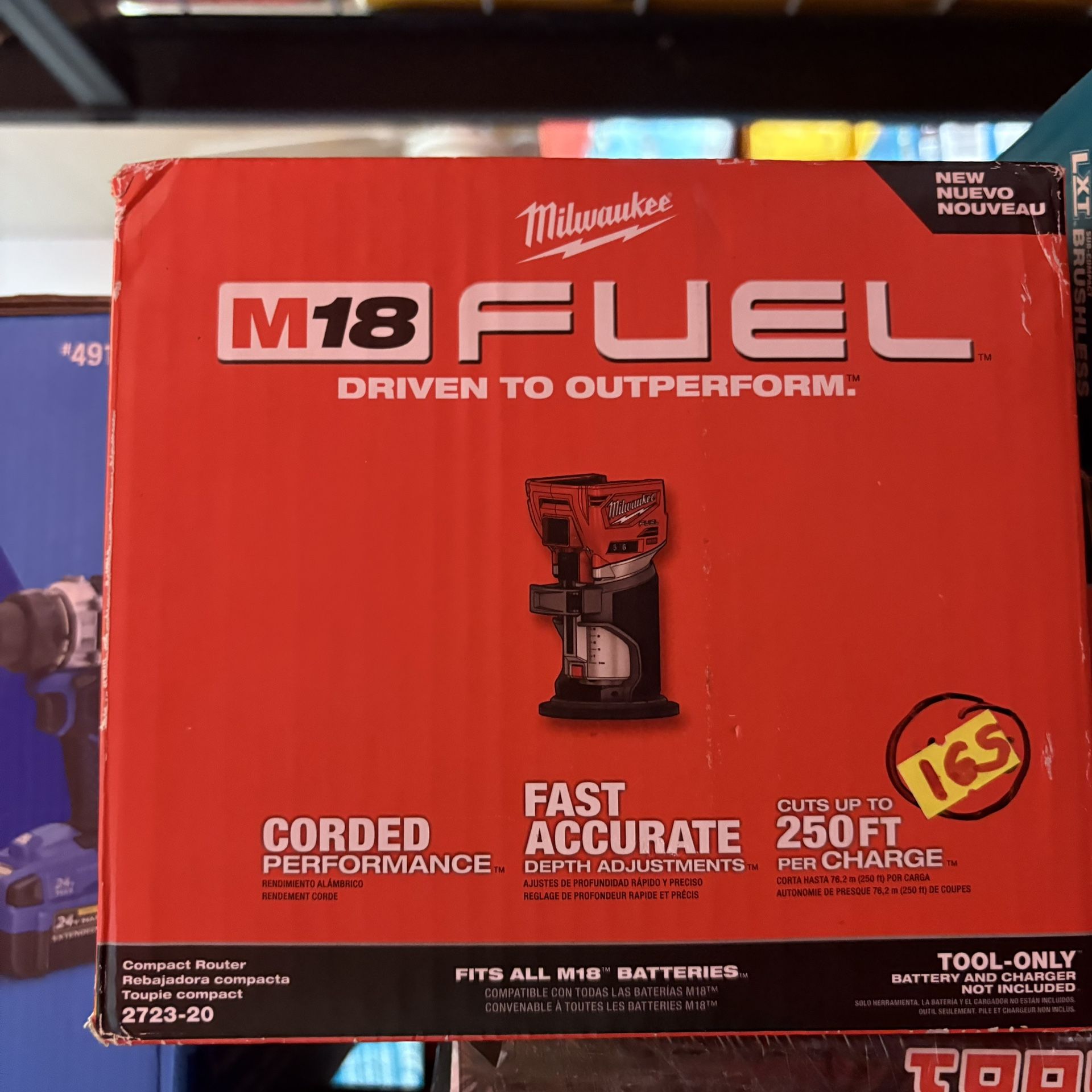 Milwaukee New Router 18M