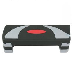 30" Adjustable Workout Aerobic Step Platform W/4 Risers 4" - 6"- 8", Exercise Stepper Non-Slip