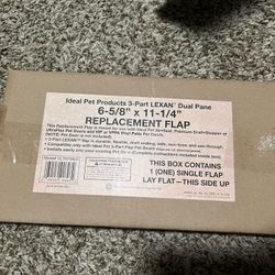 Medium “6.69 x 11.25”  Dog Door Replacement Flap 