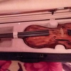 L.Shepherd violin made in Indiana The L stands for Louis
