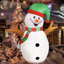 5FT Christmas Inflatable Decorations Blow up Snowman Decorations Outdoor