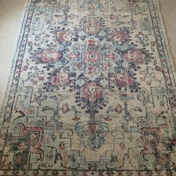 Vintage Style Area Rug