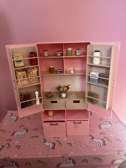 Our Generation Fridge With Accessories 