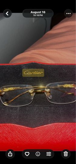 Cartier glasses vintage