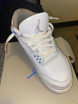 Air Jordan 3 White University Blue Sneaker
