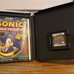Nintendo DS Sonic Classic Collection Video Games