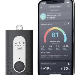 Atmotube PRO Portable Outdoor and Indoor Professional Air Quality Monitor