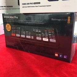 Blackmagic Design ATEM Mini Pro HDMI Live Stream Switcher