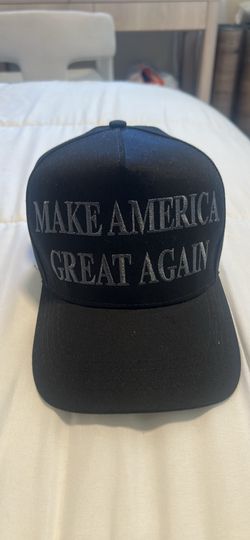 MAGA black on Black hat