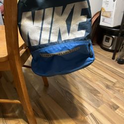 Blue Nike Duffel Bag