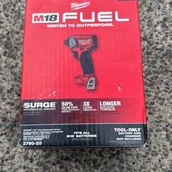 Milwaukee M 18 Fuel Screwdriver Impact To Only 2760-20