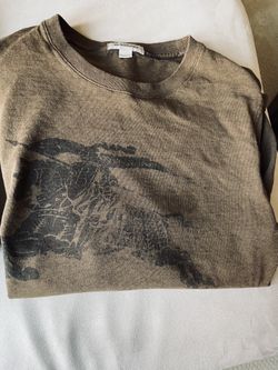 Burberry Boys T-shirt Long Sleeve Polo Size 10-12