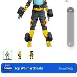 Transformer Costome Size 6 In Kids