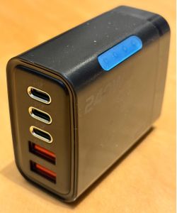 240W GaN USB-C and USB-A charger