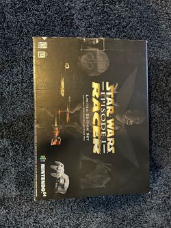 Nintendo 64 Star Wars limited edition set