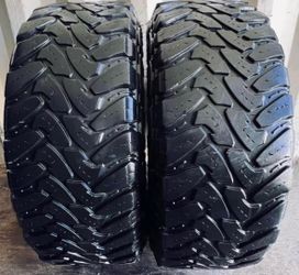 2 TOYO LT 35/1250/22 MUD TERRAIN TIRES 10 PLY $175 CASH TOTAL‼️ FREE INSTALLATION‼️