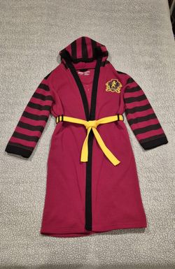 Harry Potter Hogwarts Gryffindor Hooded Adult Robe Cloak