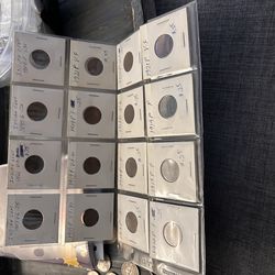 Indian head pennies and wheat pennies